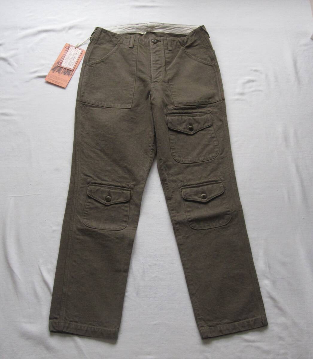 ☆新品 フリーホイーラーズ “BEAR TOOTH” トラウザーズ (34) コットンダック / FREEWHEELERS / 拍卖