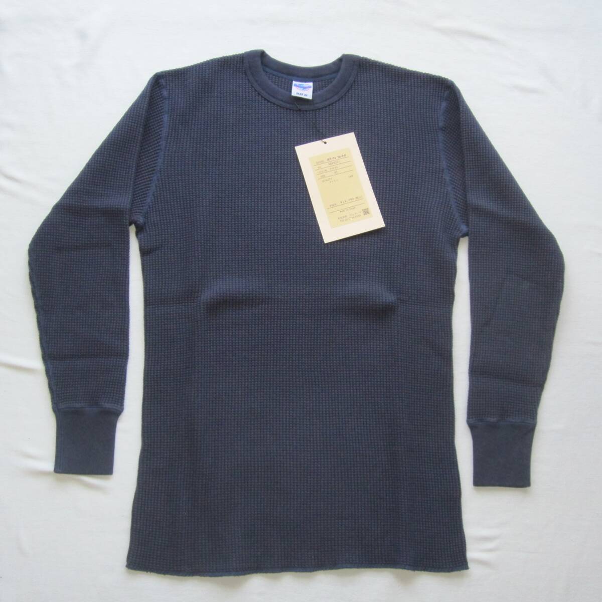 ☆新品 JELADO クルーネック メガサーマル (42) NAVY / ジェラード拍卖