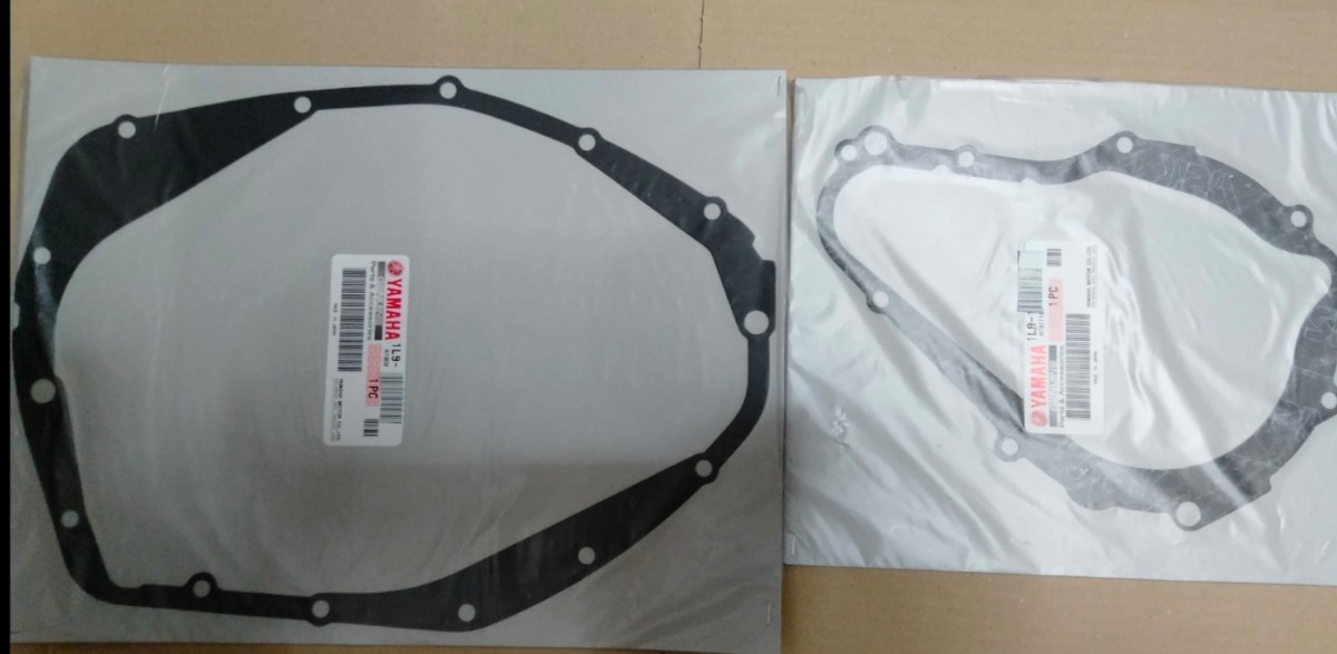 PAYPAY送料込みGX250 GX400 YAMAHA純正エンジンカバー ガスケット クラッチ ダイナモ ガスケット新品拍卖