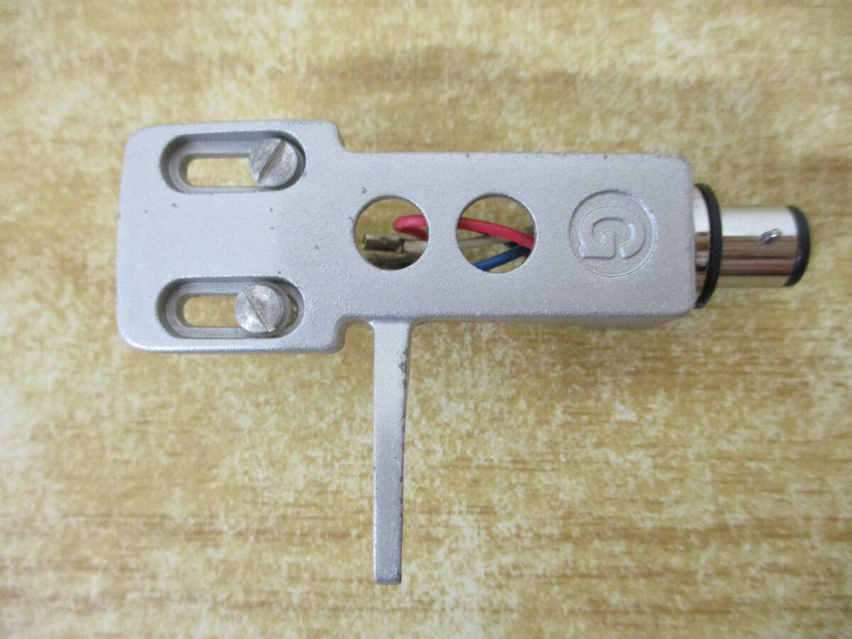 e10-3(GEMINI ヘッドシェル シルバー)約11g Head Shell ジェミナイ ジェミニ ターンテーブル 音響機器 オーディオ 動作未確認 現状品拍卖