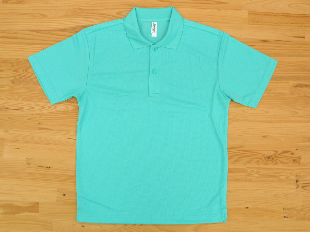 glimmer 00302-ADP 4.4oz ドライ ポロシャツ Sサイズ 1枚 026ミントグリーン 無地 グリマー printstar ネコポス350円発送可拍卖