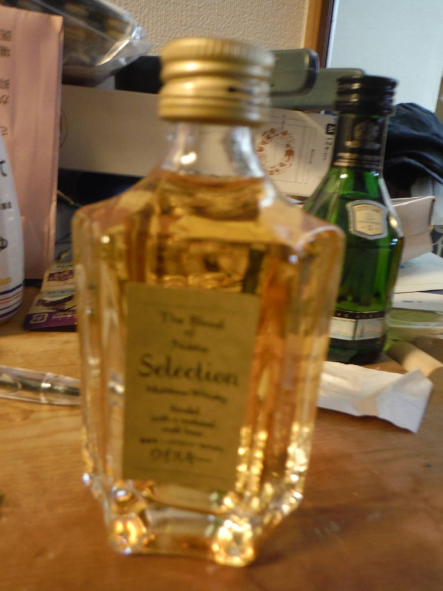 ミニボトル ウイスキーニッカ ザ ブレンド オブ ニッカ セレクション モルト 50ml未開栓 拍卖