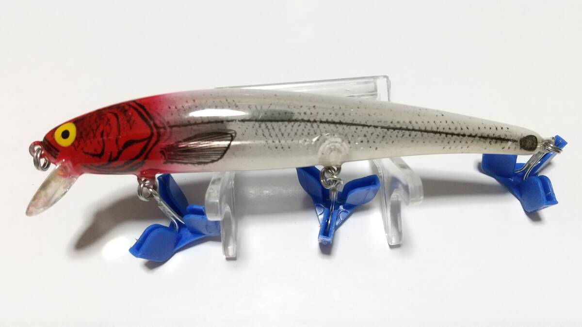 5 ロングA 15A 1/2oz 反射板 RH レッドヘッド LONG-A ミノー MINNOW プラドコ BOMBER ボーマー PRADOCO BOX保管の未使用品拍卖