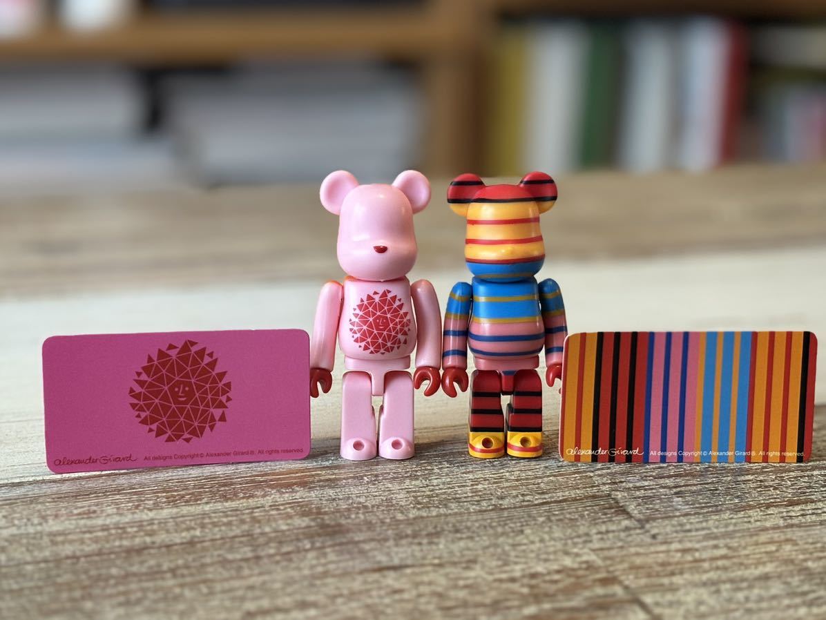 ベアブリック/BE@RBRICK シリーズ17 アーティスト 表/裏 Alexander Girard(メディコムトイ・フィギュア・ジラルド・ミッドセンチュリー)拍卖