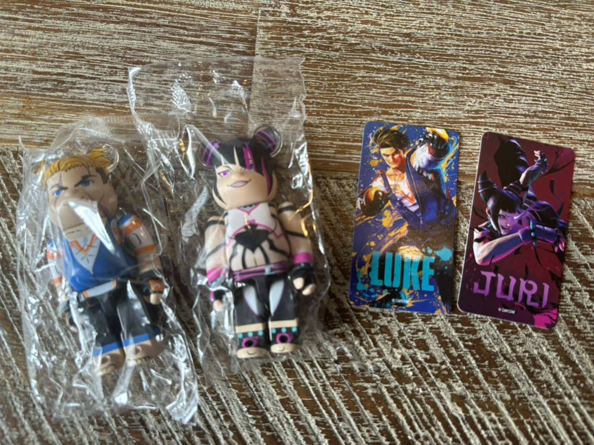 ベアブリック/BE@RBRICK シリーズ46 ゲーム 表/裏 シークレット ストリートファイター LUKE/JURI(メディコムトイ・フィギュア)拍卖