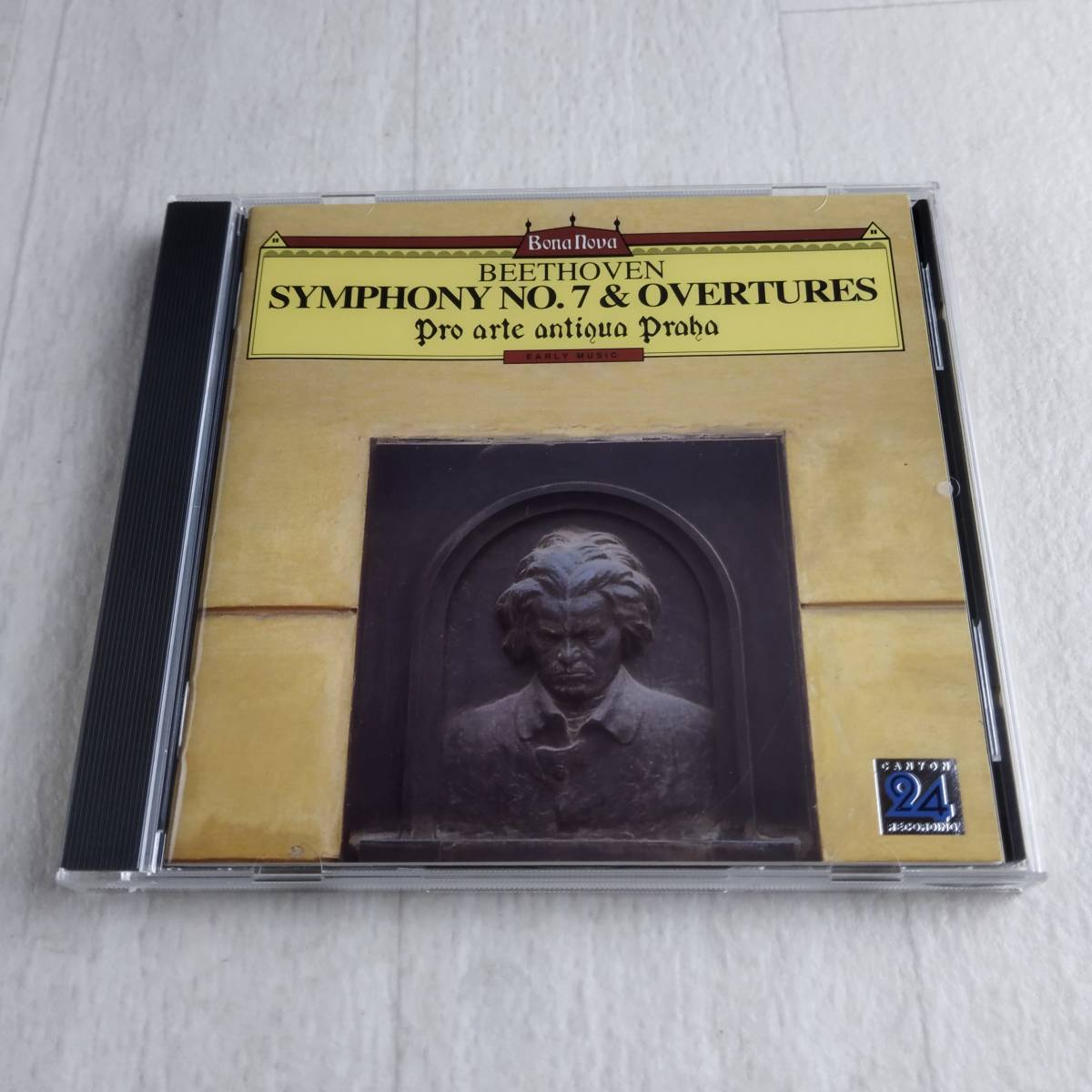 1MC10 CD プロ・アルテ・アンティクア・プラハ ベートーヴェン 交響曲 第7番 弦楽五重奏版 序曲集 弦楽四重奏版拍卖