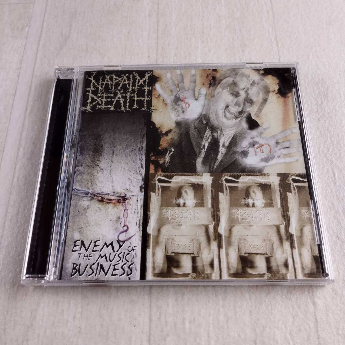 1MC10 CD NAPALM DEATH ENEMY OF THE MUSIC BUSINESS ナパーム・デス拍卖