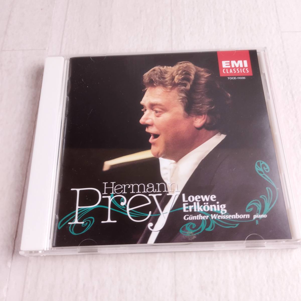 1MC11 CD ヘルマン・プライ ギュンター・ワイセンボルン 魔王 レーヴェ 歌曲集拍卖