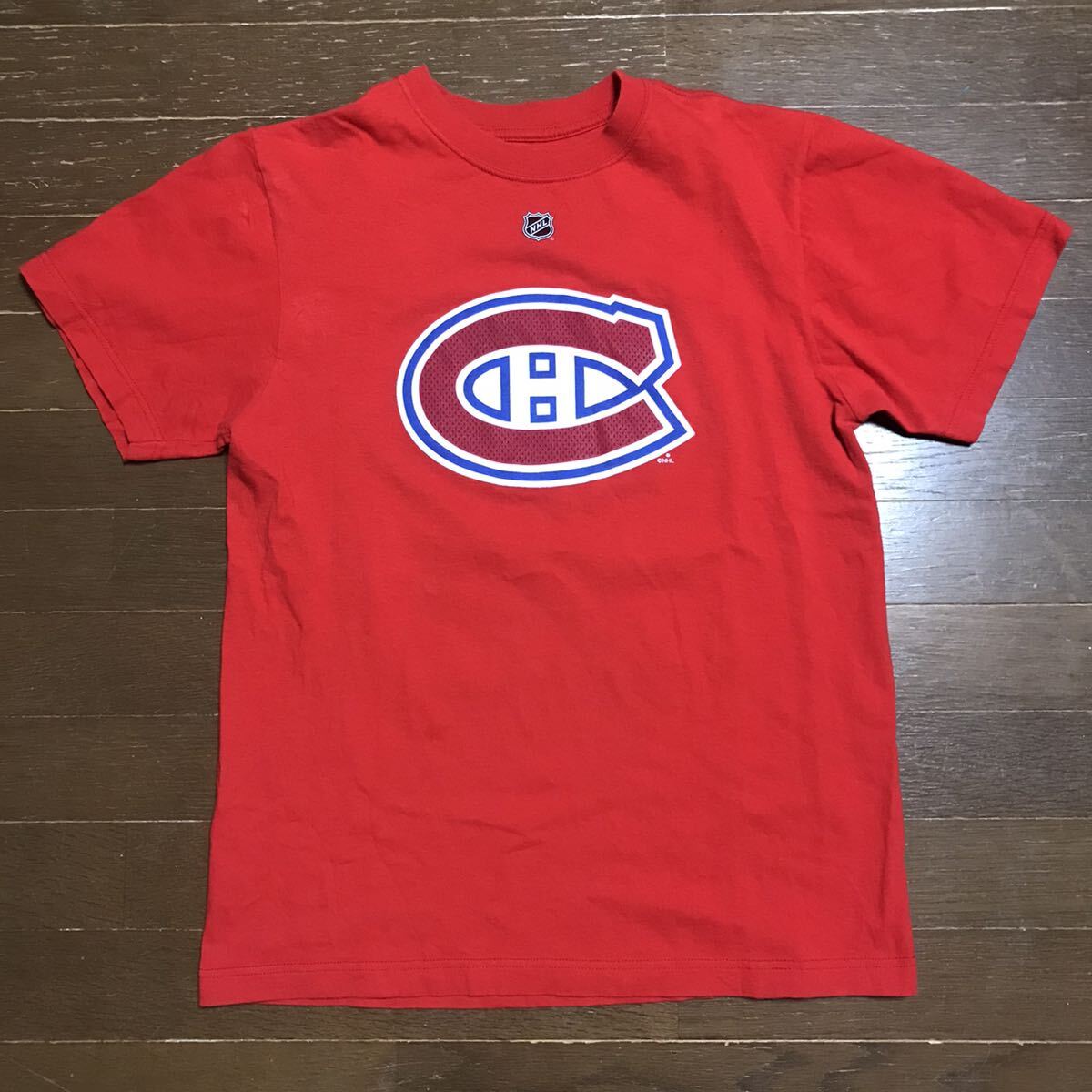 NHL MONTREAL CANADIENS #76 SUBBAN MEN’S SHORT SLEEVE T-SHIRTS (Reebok) size-M(着丈65身幅50) 中古(美品) 送料無料 NCNR拍卖