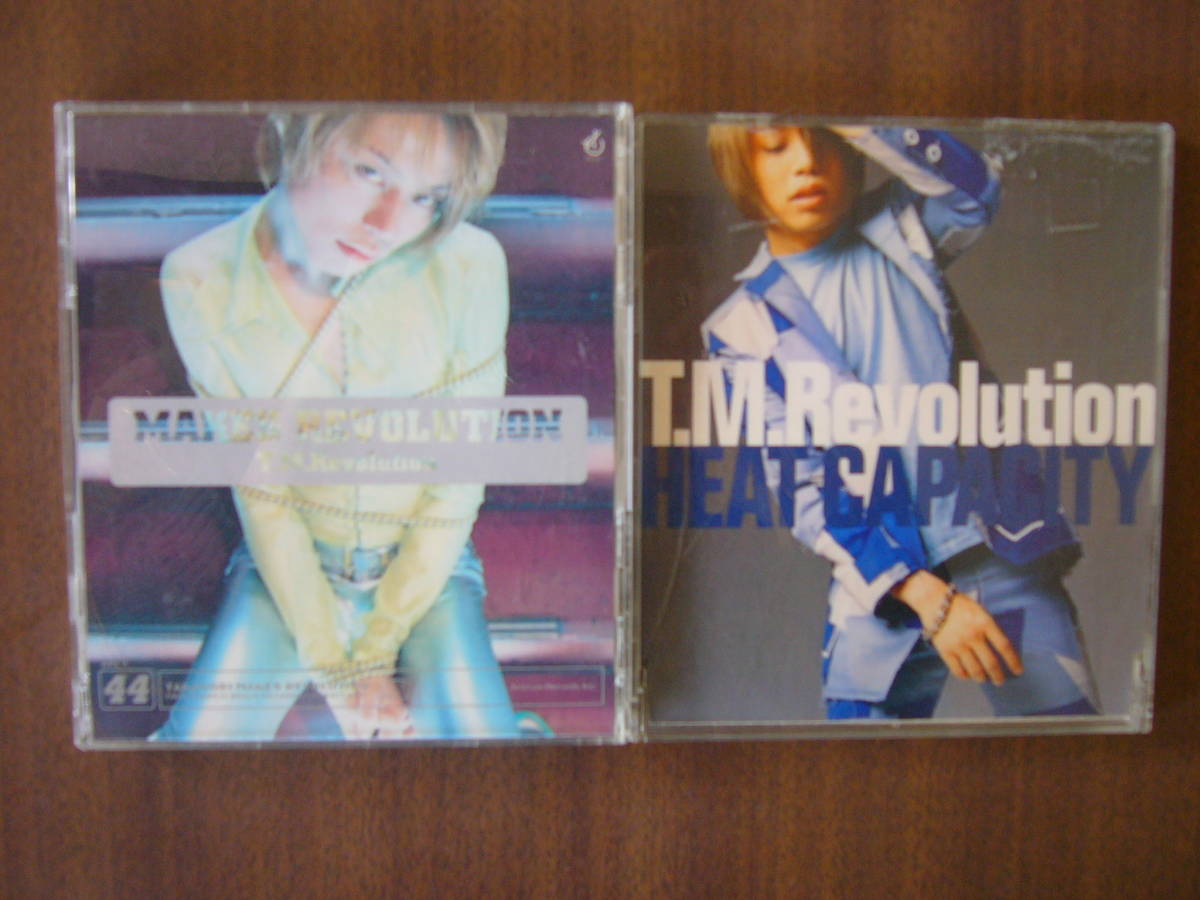 T.M.Revolution セット /アルバム「MAKES REVOLUTION」+シングル「HEAT CAPACITY」拍卖