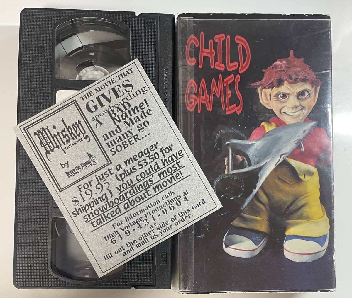 【Video/Punk】V.A.-Child Games (Skate & Snow Board Film) (VHS/中古/ジャンク扱い/廃番品/レア) 検 Airwalk/Vans/Loud Rock/メロコア拍卖