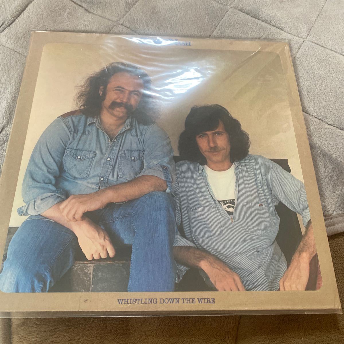 LPレコード★洋楽★クロスビー&ナッシュ★'WHISTLING DOWN THE WIRE'★レコード大量出品中★まとめ買いがお得拍卖