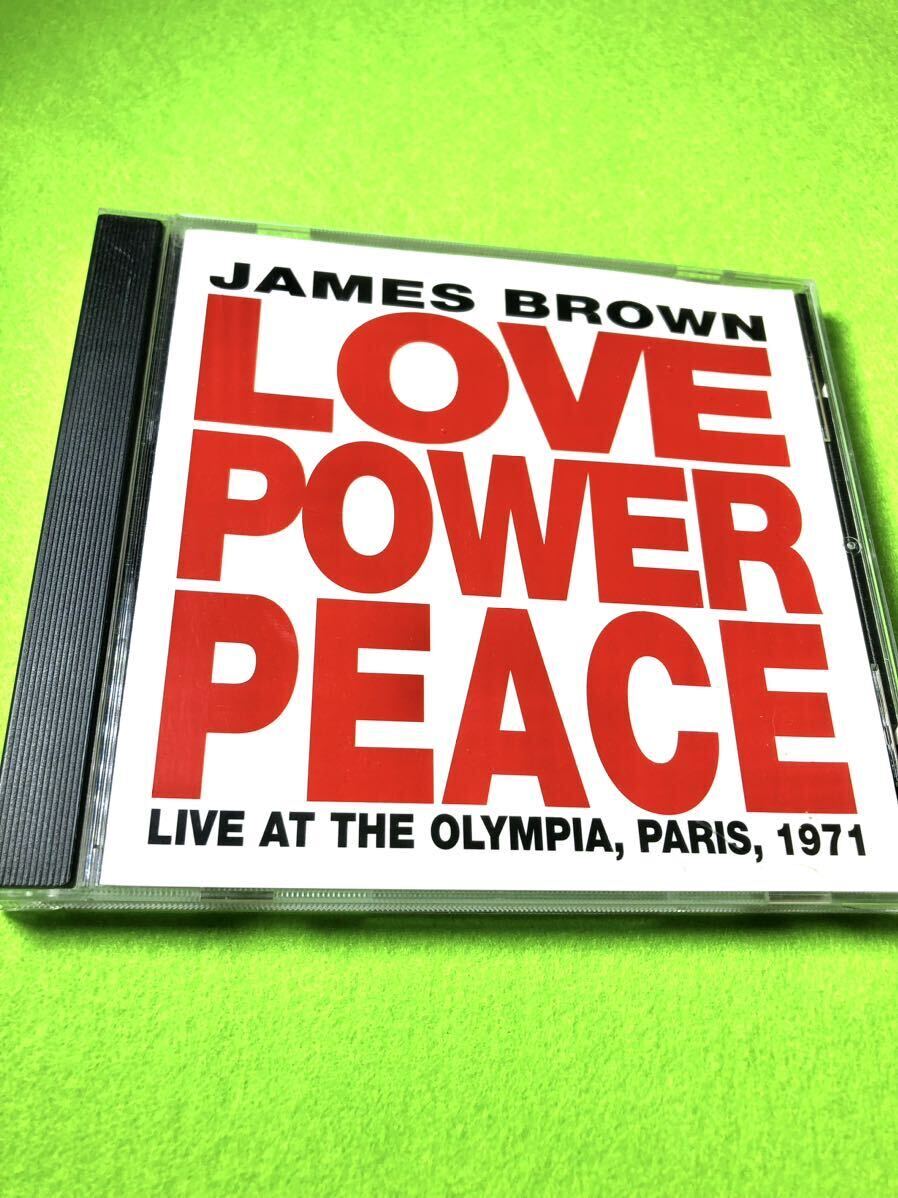 中古 CD)JAMES BROWN/LOVE POWER PEACEーLIVE AT THE OLYMPIA,PARIS,1971拍卖