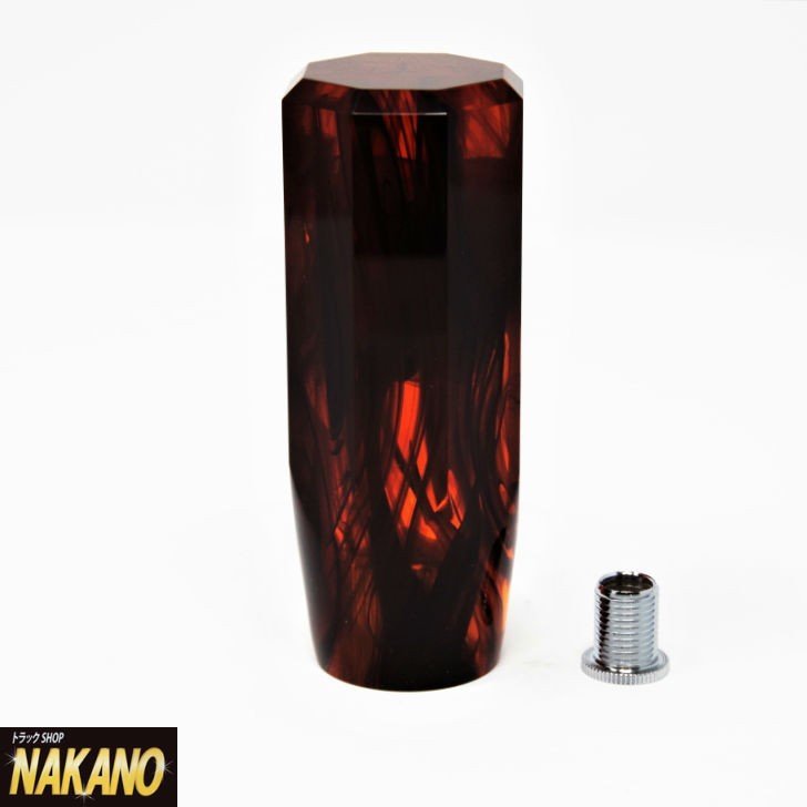 トラック用 琥珀8角 シフトノブ 110mm サイズ選択(10/12×1.25/12×1.75 )拍卖