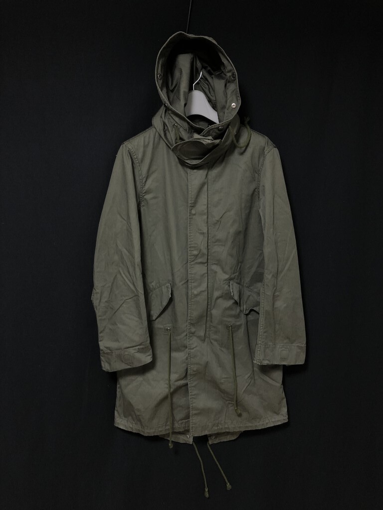 ◆monkey time ユナイテッドアローズ M-65 モッズコート M フィッシュテールパーカー拍卖