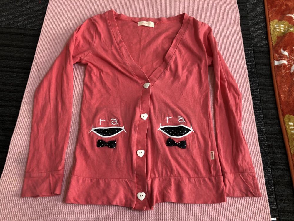 レピピアルマリオ カーディガン サイズS 160センチ トップス ガールズ REPIPI ARMARIO拍卖