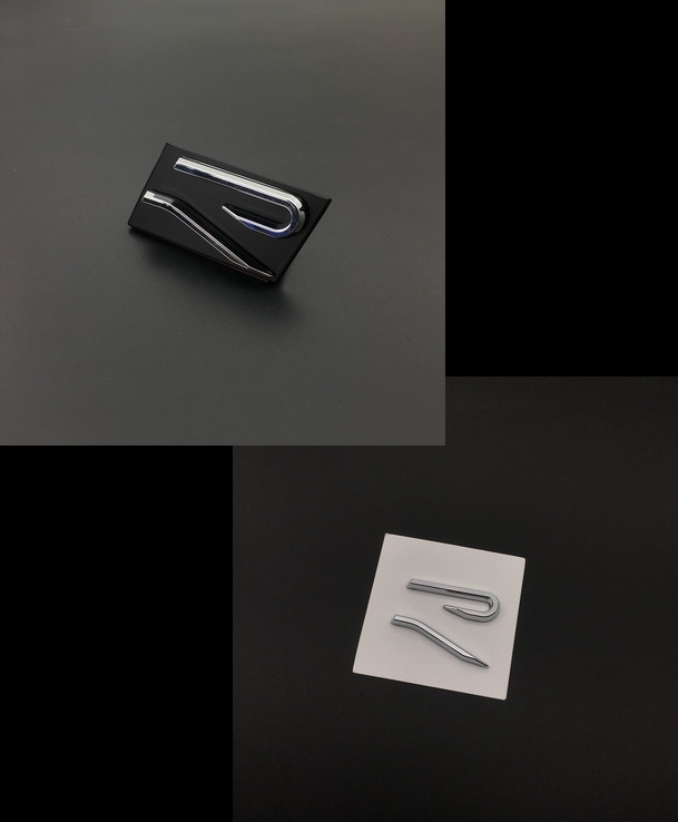 フォルクスワーゲン ゴルフ R-LINE Rライン 前後 エンブレム 2色拍卖