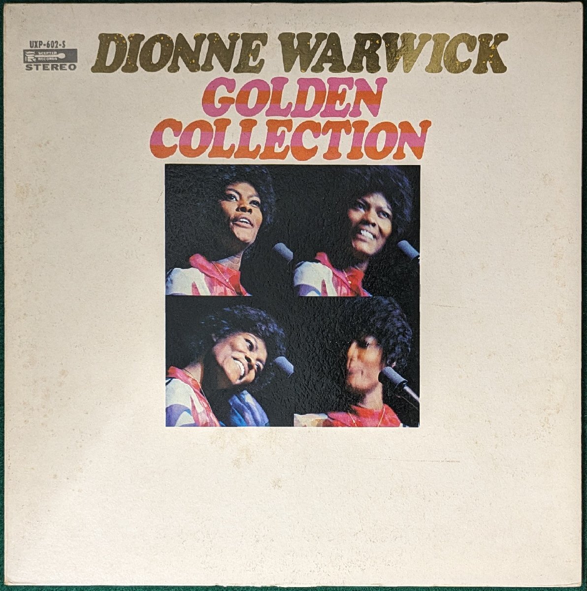 中古LP「GOLDEN COLLECTION / ゴールデン・コレクション」DIONNE WARWICK / ディオンヌ・ワーウィック拍卖
