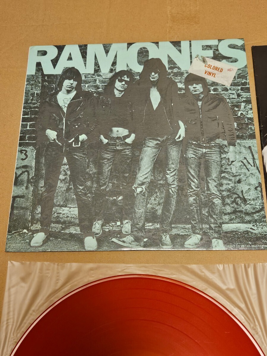 Ramones ラモーンズ AIM1015 オーストラリア盤 カラーヴィニール RED拍卖