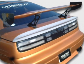 ☆Z32 リアミニウイングFRP☆MISSION拍卖