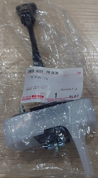 新品 純正品 TOYOTA トヨタ フロントドアチェック 助手席側 LH ALPHARD アルファード VELLFIRE ヴェルファイア AGH3# AYH30 GGH3#拍卖