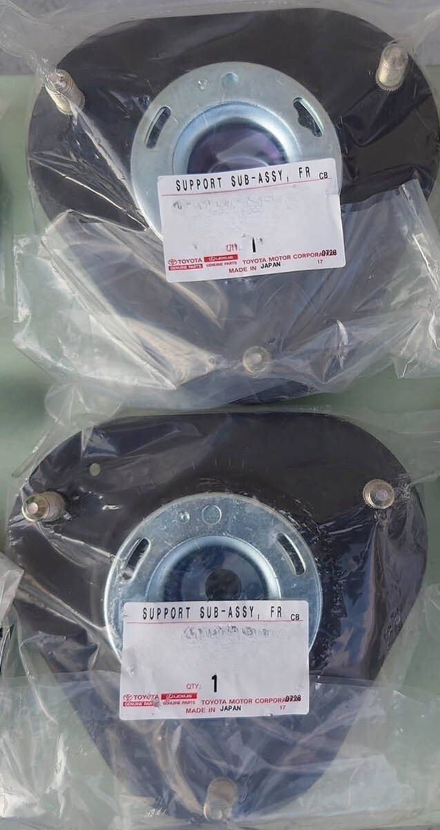 新品 純正品 TOYOTA トヨタ フロントサスペンションサポート アッパーマウント 左右共通 2個セット アルファード ヴェルファイア ANH2#拍卖