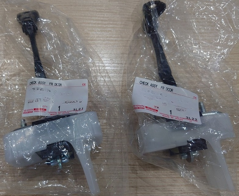 新品 純正品 TOYOTA トヨタ フロントドアチェック 左右セット ALPHARD アルファード VELLFIRE ヴェルファイア AGH3# AYH30 GGH3#拍卖