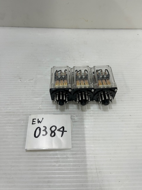 EW-0384 オムロン OMRON 小形パワーリレー MK3PN AC200/220V 未使用保管品3個拍卖