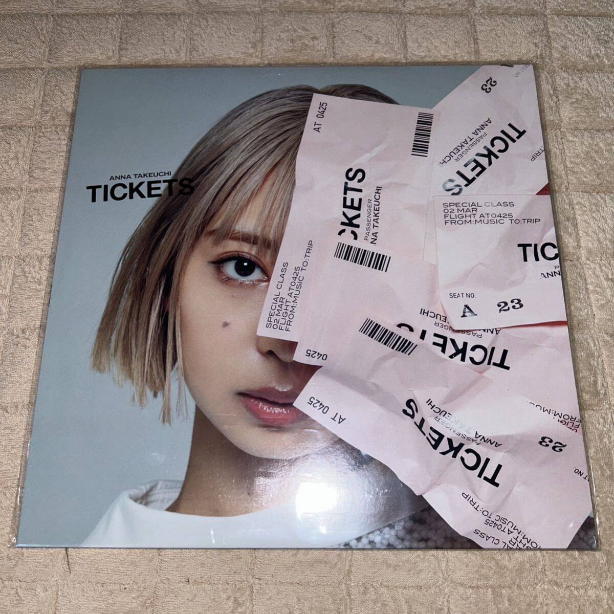 竹内アンナ LPレコード TICKETS拍卖