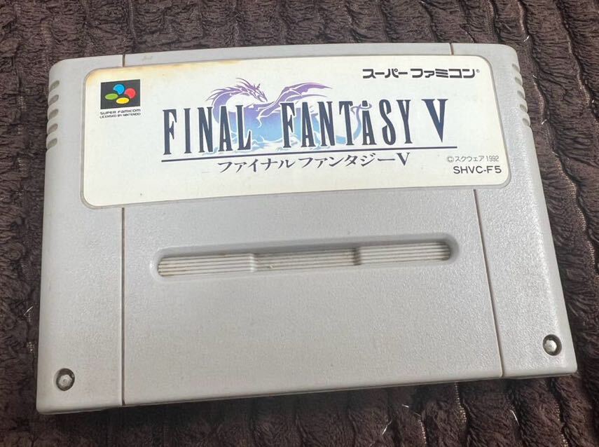 スーパーファミコン ファイナルファンタジーⅤ スーファミ SFC 任天堂 Nintendo FF拍卖