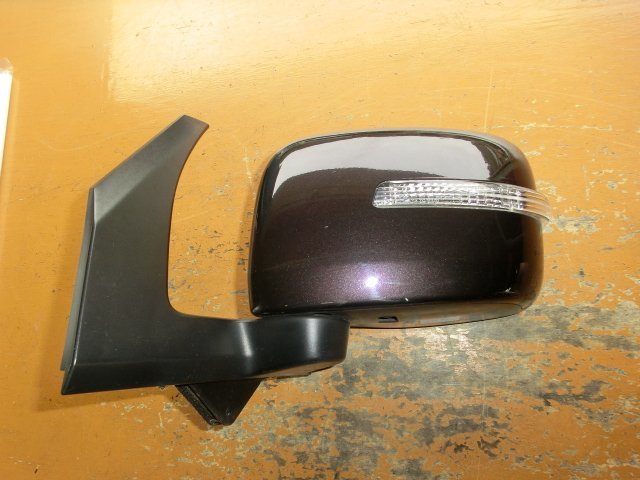 モコ 左 ドアミラー ZSF 平成23年 DBA-MG33S 配線7本 サイド バック X 20.8万km 即決あり拍卖