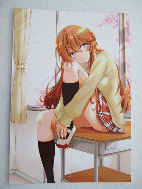 ワンダーグー 限定 陰キャの僕に罰ゲームで告白してきたはずのギャルが、 3巻 ポストカード 240327 特典 WonderGOO 非売品 神奈なごみ拍卖