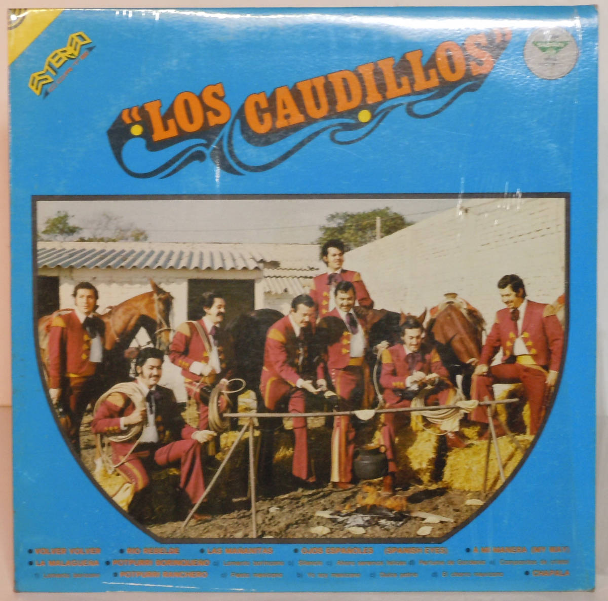 90308S 輸入盤12LP★LOS CAUDILLOS/SASIAIN★1-1008 拍卖