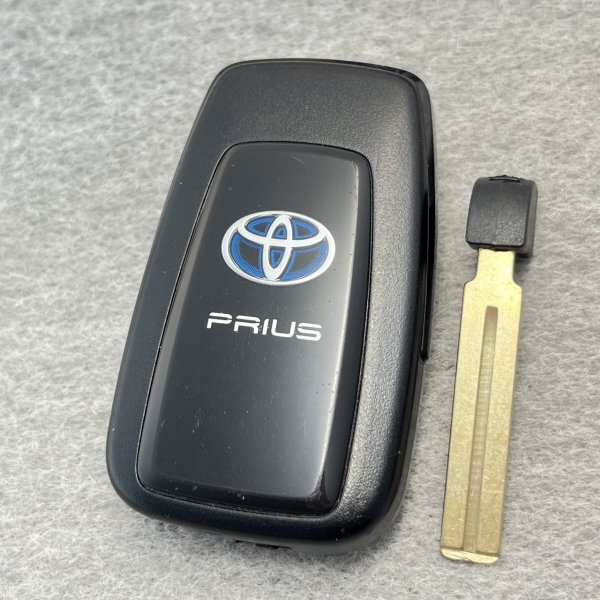 《別料金キーカット可》初期化済 50系プリウス スマートキー 231451-3450 007-AH0215 14FAY 合かぎ スペア C インボイス領収書可拍卖