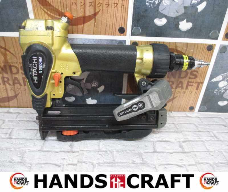 日立 N2510HM 高圧タッカ 中古品 【ハンズクラフト宜野湾店】拍卖