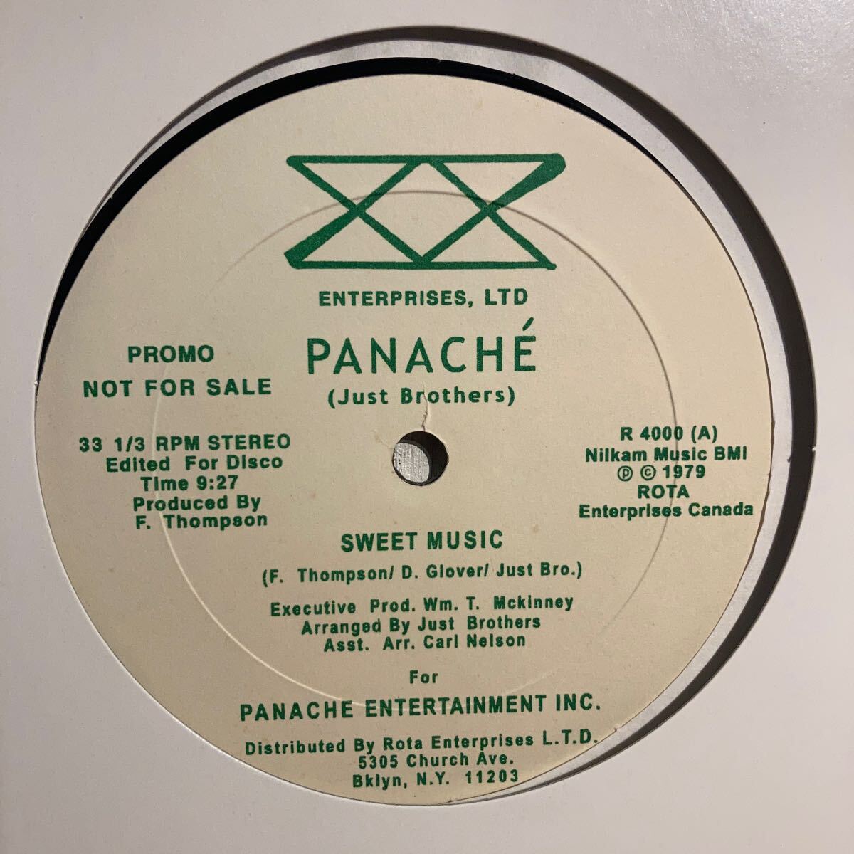 Panache (Just Brothers) - Sweet Music拍卖