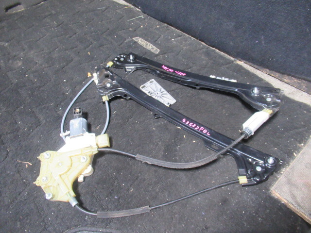 ★⑯R6 63533 BMW335i 純正ウインドウレギュレーター左 助手席側 ABA-WL35 E93系 カブリオレ 修理やストック等に拍卖