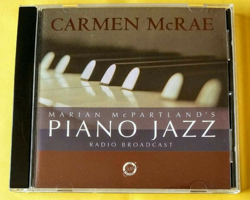 MARIAN MCPARTLAND'S PIANO JAZZ RADIO BROADCAST  ~ CARMEN MCRAE拍卖