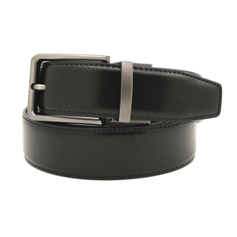 新品 リバーシブルレザーベルトメンズ 紳士 本革 回転式バックル サイズ調整可能 大きいサイズ ビジネス カジュアル 黒 茶色 a拍卖