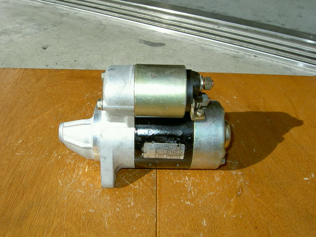 ヤンマー、ガスヒートポンプ用セルモーター(スターター)リビルト品 S114-678、124399-77010拍卖