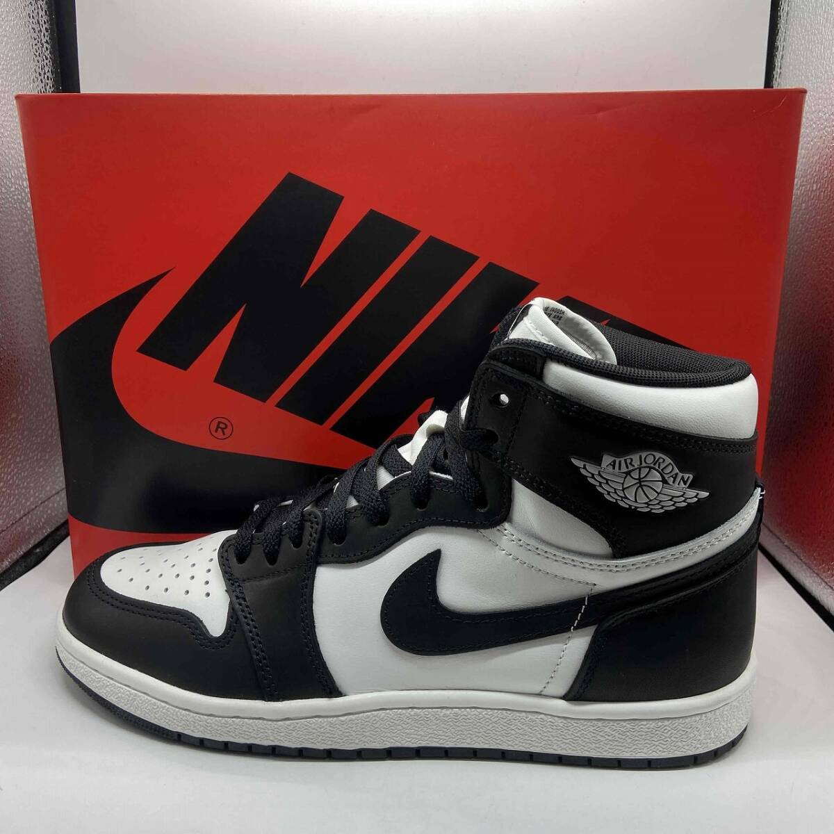 NIKE 23ss AIR JORDAN 1 HIGH 85 27.5cm BLACK/WHITE BQ4422-001 ナイキ エアジョーダンワンハイ85パンダ スニーカー拍卖