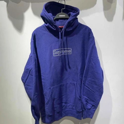 Supreme 21ss Kaws Chalk Box Logo Hooded Sweatshirt Mサイズ シュプリーム カウズチョークボックスロゴフーデッド パーカー拍卖