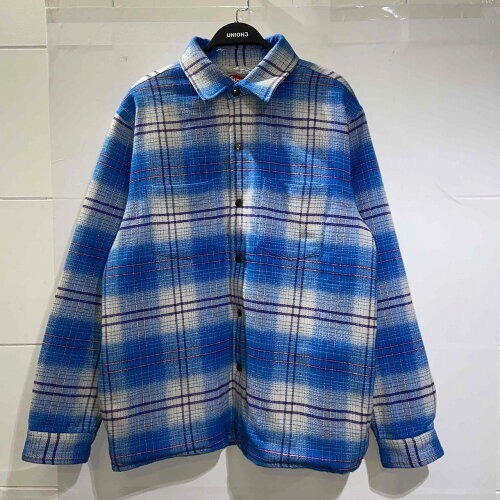 Supreme 23aw Lined Flannel Snap Shirt Size-L シュプリーム ラインドフランネルスナップシャツ拍卖