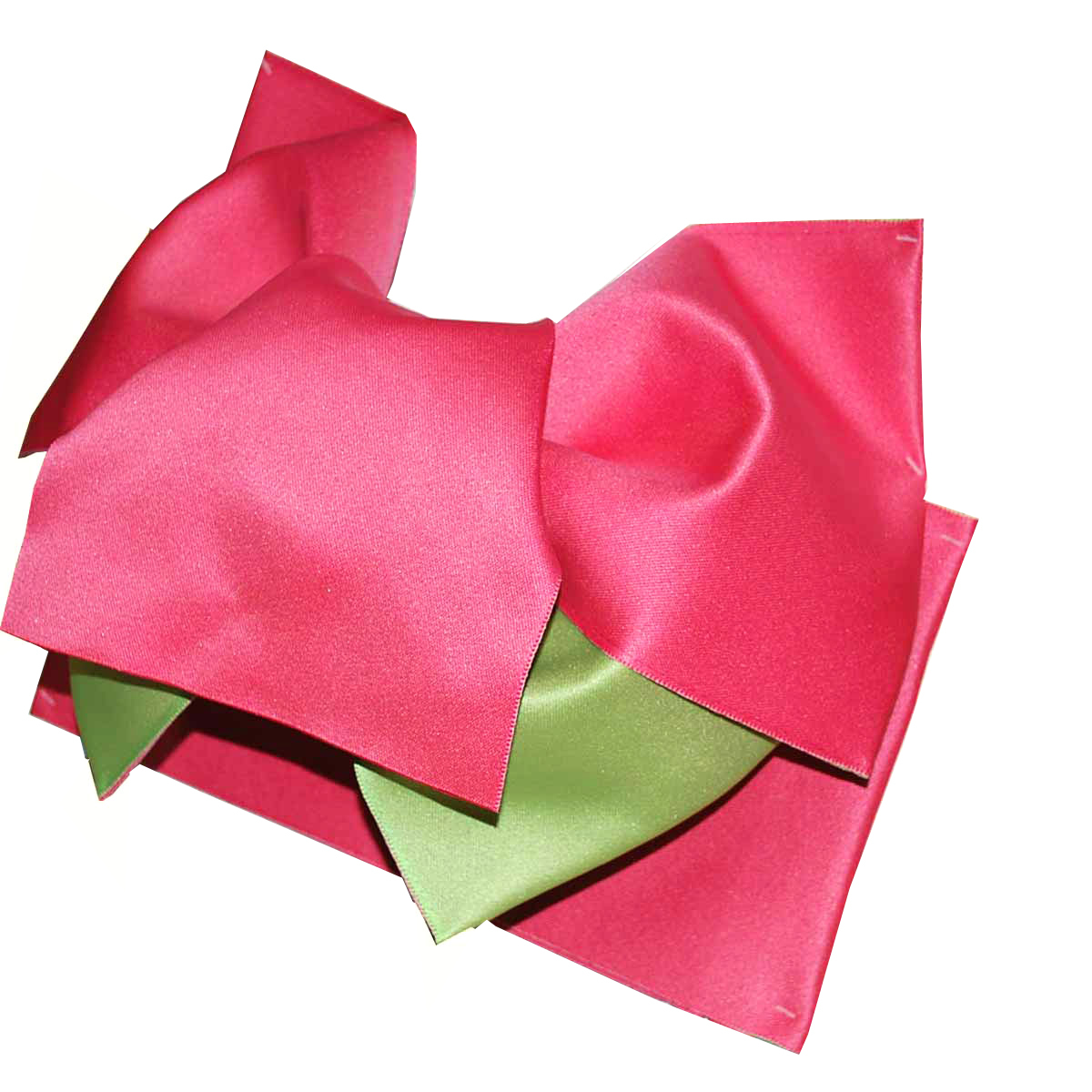 浴衣帯 作り帯 レディース ピンク×黄緑 リバーシブル 浴衣 帯だけ つくり帯 簡単 ゆかた帯 ゆかた 大人 結び帯 りぼん 日本製 ピンク 緑拍卖