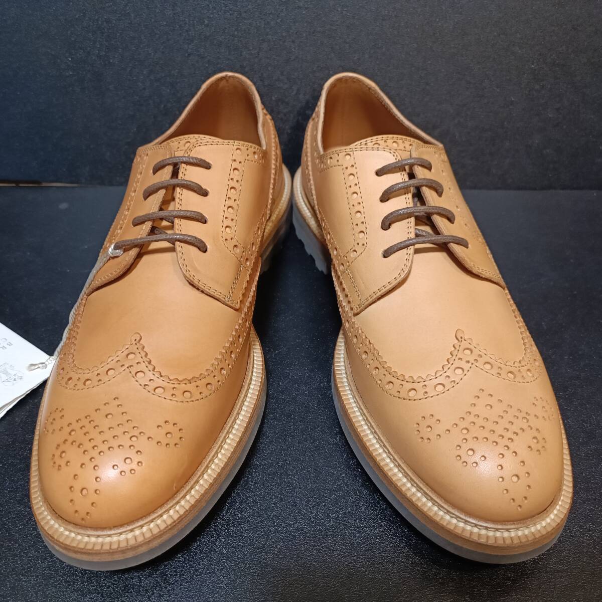 ブルネロクチネリ(BRUNELLO CUCINELLI) 革靴 薄茶 42拍卖