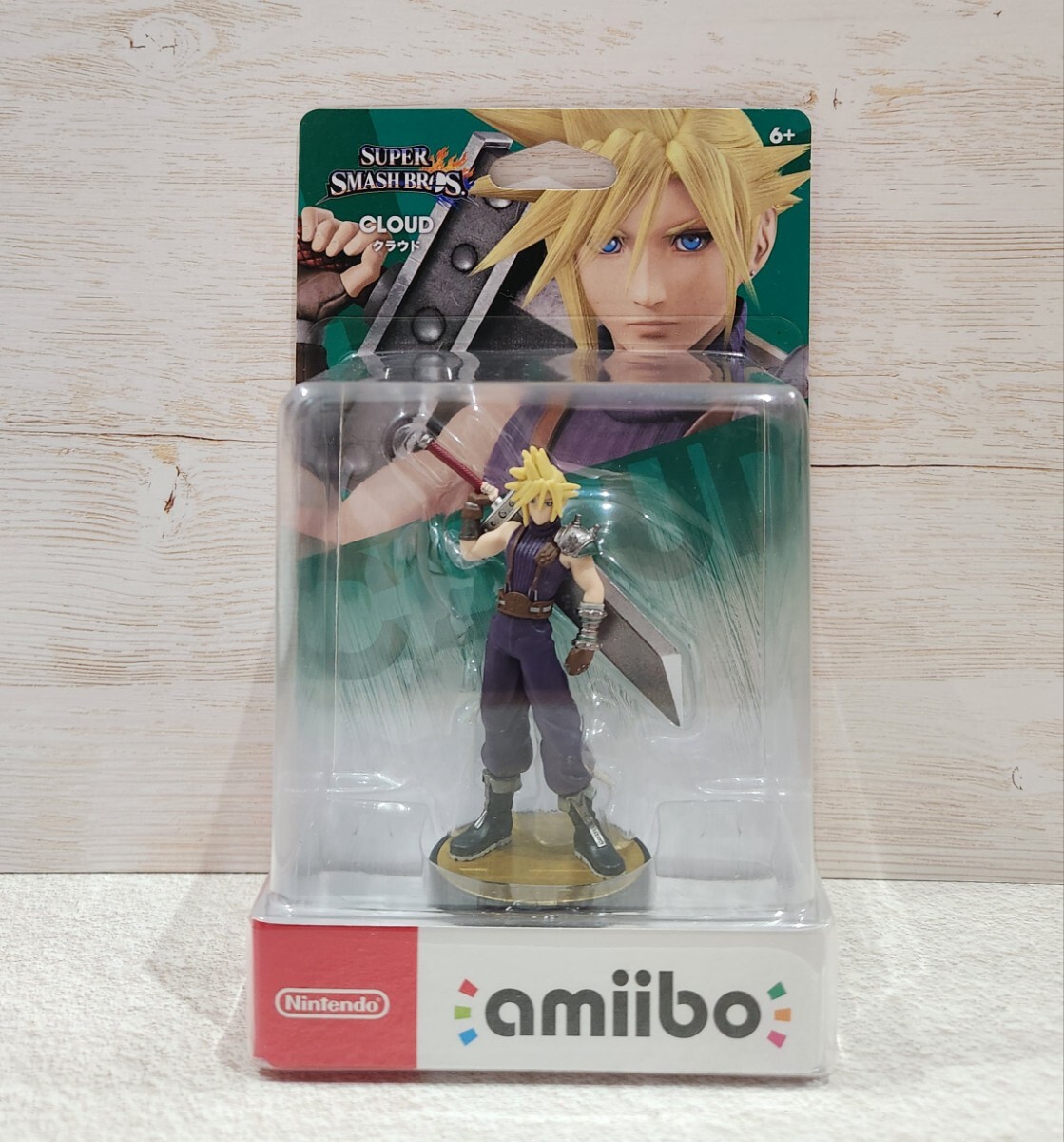 amiibo クラウド 1P ファイター アミーボ 新品 未開封 24時間以内に発送 大乱闘スマッシュブラザーズ スマブラ拍卖