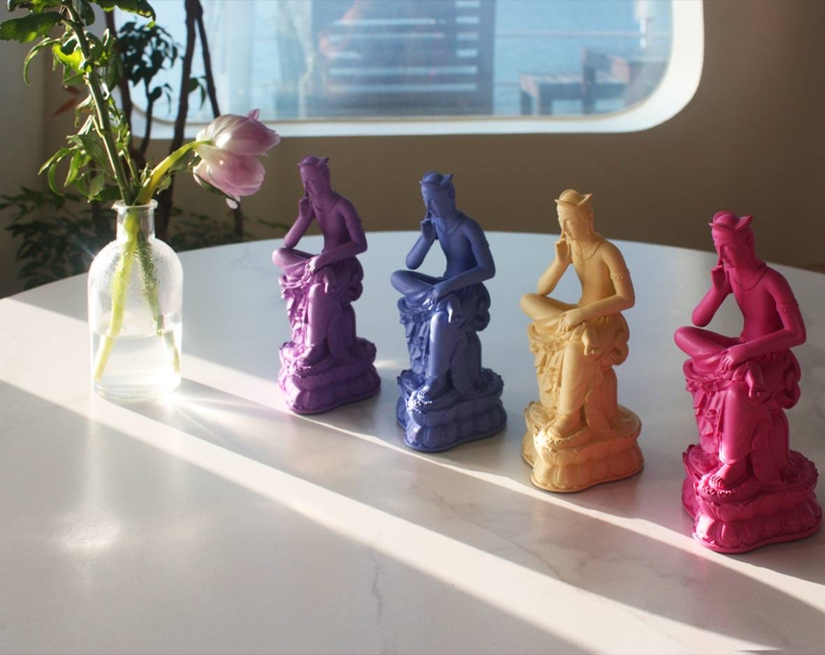 「正規品」 BTS RM 半跏思惟像 ミニチュア 83号 tvN ソジンの家 ソジニネ 仏像 フィギュア BTS V拍卖