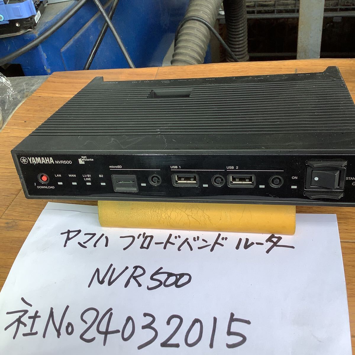 YAMAHA ブロードバンドVoIPルーター 機器名NVR500中古品現状渡し品です拍卖
