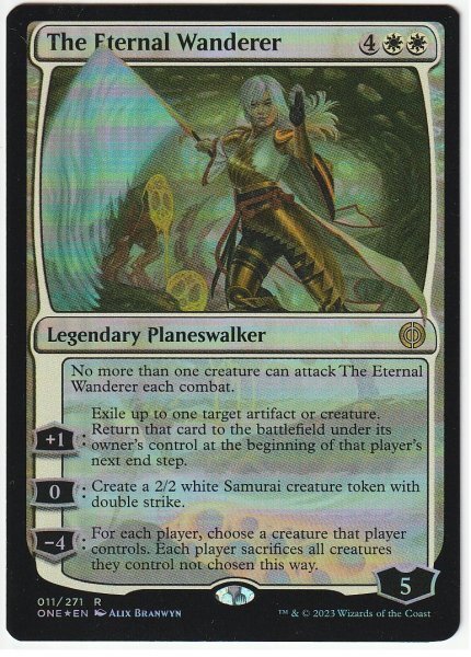 ONE Foil 永遠の放浪者/The Eternal Wanderer 英語1枚拍卖