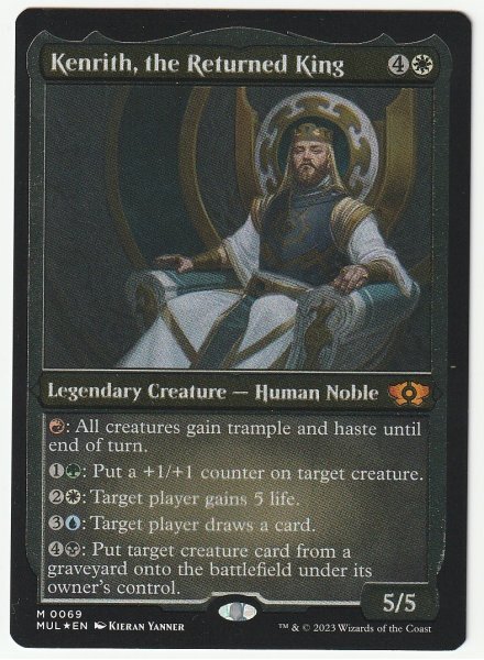 MUL エッチングFoil 帰還した王、ケンリス 英語1枚拍卖